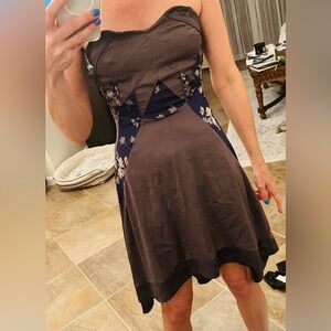 Vintage free people high low dress size 2